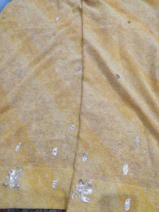 Beautiful Yellow Colour Saree