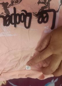 Soft Peach Basic Tee