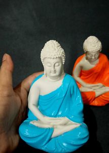 Set of 2 Buddha Idols