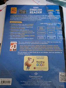 class 2 Gem's English Reader  Grammar n workbook c