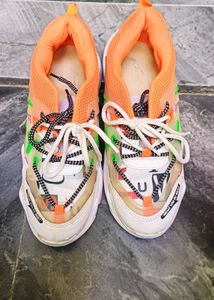 Vibrant Chunky Sneakers