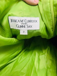 Vibrant Green Party Dress