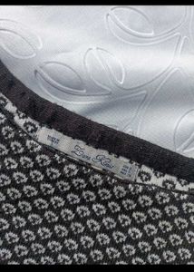 ZARA Stylish Patterned Long Sleeve knit Sweater