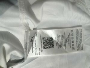 Puma White CHECK24 T-Shirt