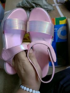 Beautiful Pink Wedges For 6-7 Years Old Girl