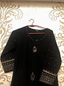 Fabulous Black Kurta Set