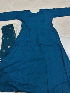Elegant Embroidered Kurta Set with Dupatta