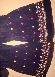 Embroidered Sharara Set