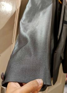 Grey Blazer With Pant &amp; Shirt