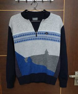 Stylish Men's Patterned Sweater
