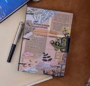 Vintage Style Notebook Journal