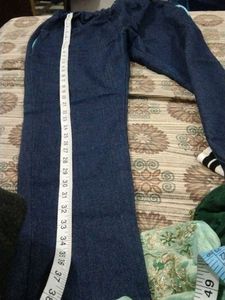 Stylish Blue Denim Trousers