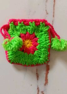 Handmade Crochet Pouch