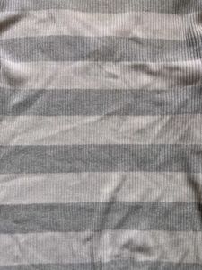 Striped V-Neck Long Sleeve Top