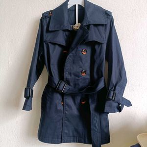 Classic Navy Trench Coat