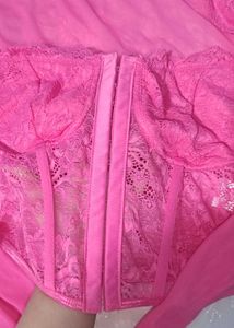 stretchable Lace Corset Top