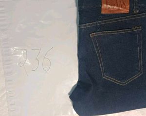 Classic Dark Wash Denim Jeans