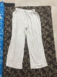 Pink chikankari kurta with white plazo