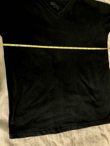 Imported Unisex Classic Black V-Neck T-Shirt