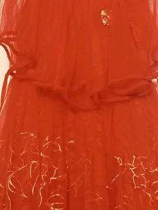 Beautiful Red Ethnic Gown