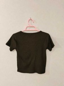 Basic Square Neck T-Shirt