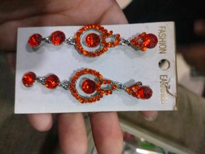 Boho Multi-Color Gemstone Dangle Earrings