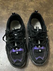 Black Chunky Sneakers
