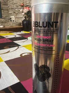 BBLUNT Hot Shot Hold Spray for Hairstyling