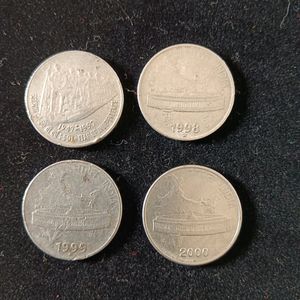 Old 50 Paise Coins For Collection