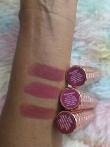Rose Gold Textured Lipstick Set