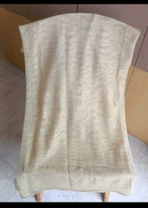 Elegant Golden Shimmery Dupatta