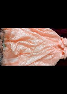 Peach Color Party Wear