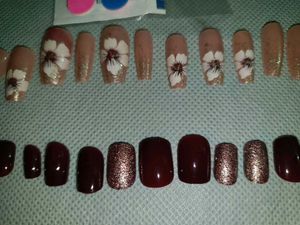 combo nails