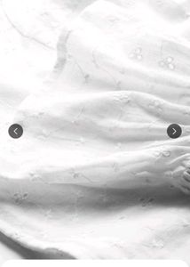 Chic White Eyelet Crop Top