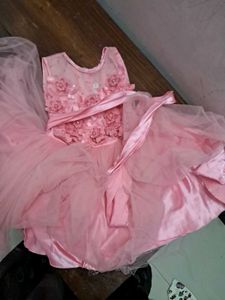 Cute Princess Baby Girl Dress Combo (Red &amp; Pink) �
