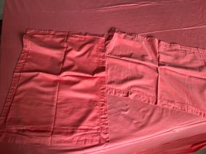 Double shade Coral King Bedsheet set