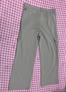 Beige Cargo Pants