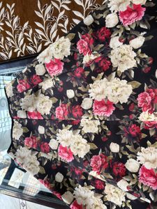 Beautiful Floral Print Skirt
