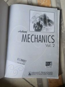 Mechanics Vol. 2 by D.C. Pandey