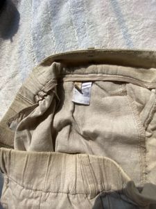 Casual Beige Shorts Unisex