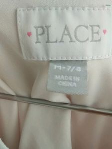 Pink Butterfly Print Dress