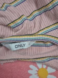 Striped Ribbed Top
