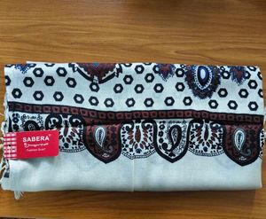 Sabera Fashion Scarf with Paisley Print