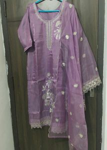 New Unused Premium Resham Embroidery Suit