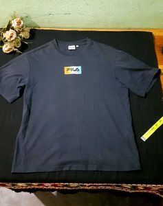 Fila Navy T-Shirt with Logo