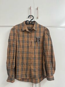 BURBERRY Classic Plaid Button-Up Shirt