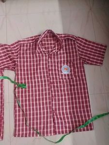 Checked School Uniform Shirts (Set of 2)