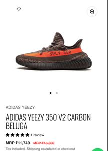 Adidas Yeezy 350 V2 Carbon Beluga