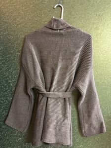 Belted Knit Cardigan(never used)
