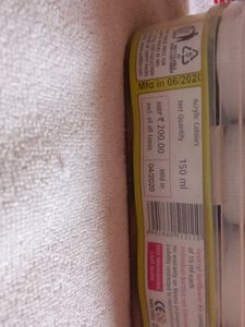 Fevicryl Acrylic Colors 10 Shades